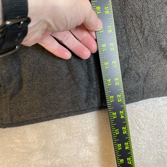 Columbia Women's Jacket Medium Gray Full-Zip Fleece with Adjustable Hem and Pock - Picture 4 of 14